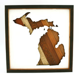 12 x 12 State Pride Wood Wall Art