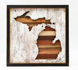 12 x 12 State Pride Wood Wall Art