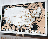 Football Stadium Map