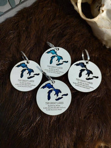 Keychains Michigan Lakes