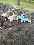 Upper Michigan shaped Magnet