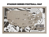 Football Stadium Map