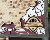 Basketball Stadium Map